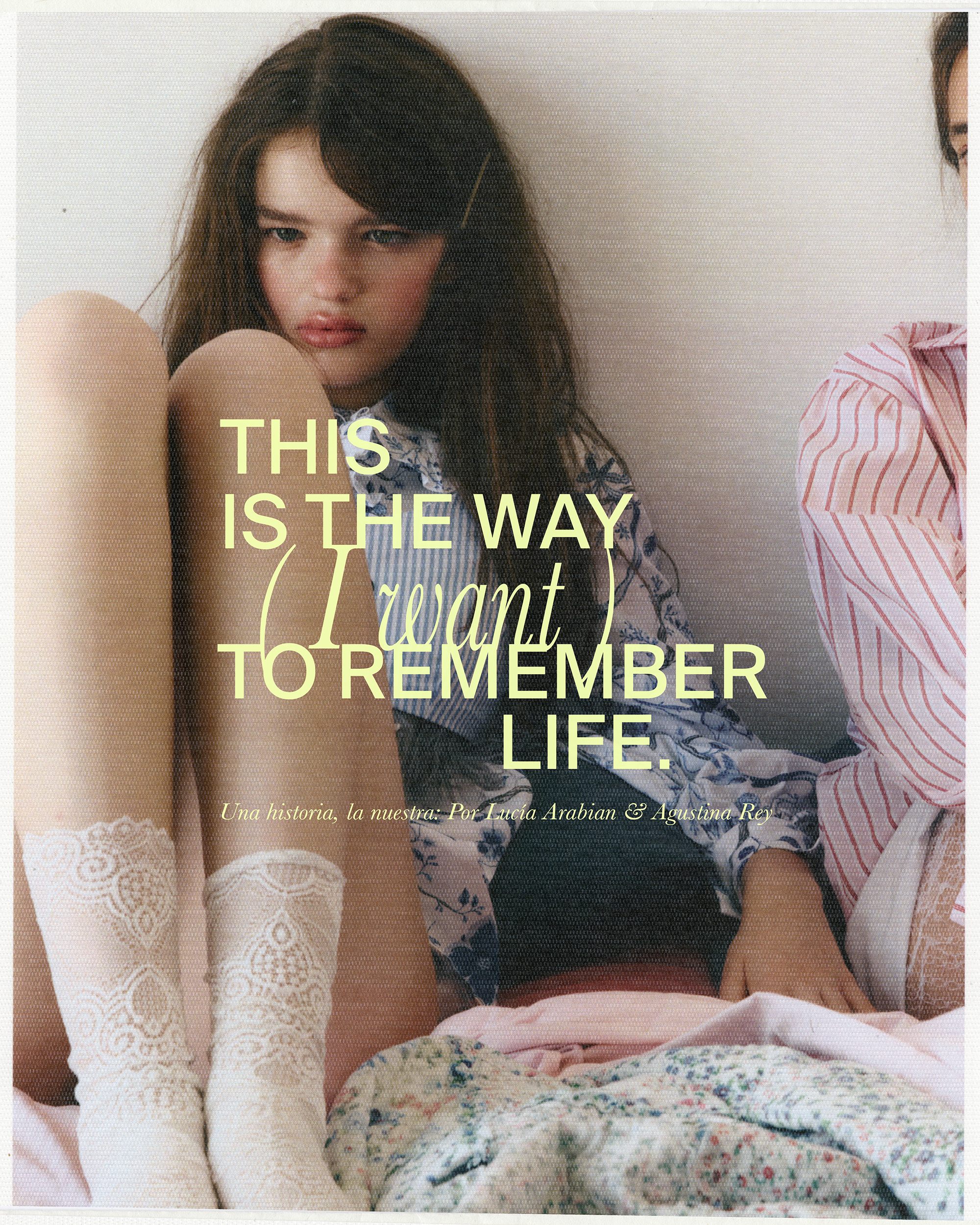 This Is The Way (I Want) To Remember My Life